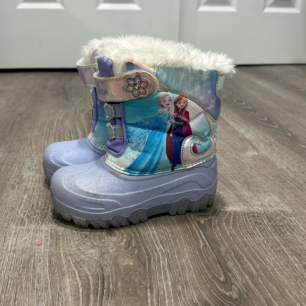Disney Frozen Winter Boots sz 12